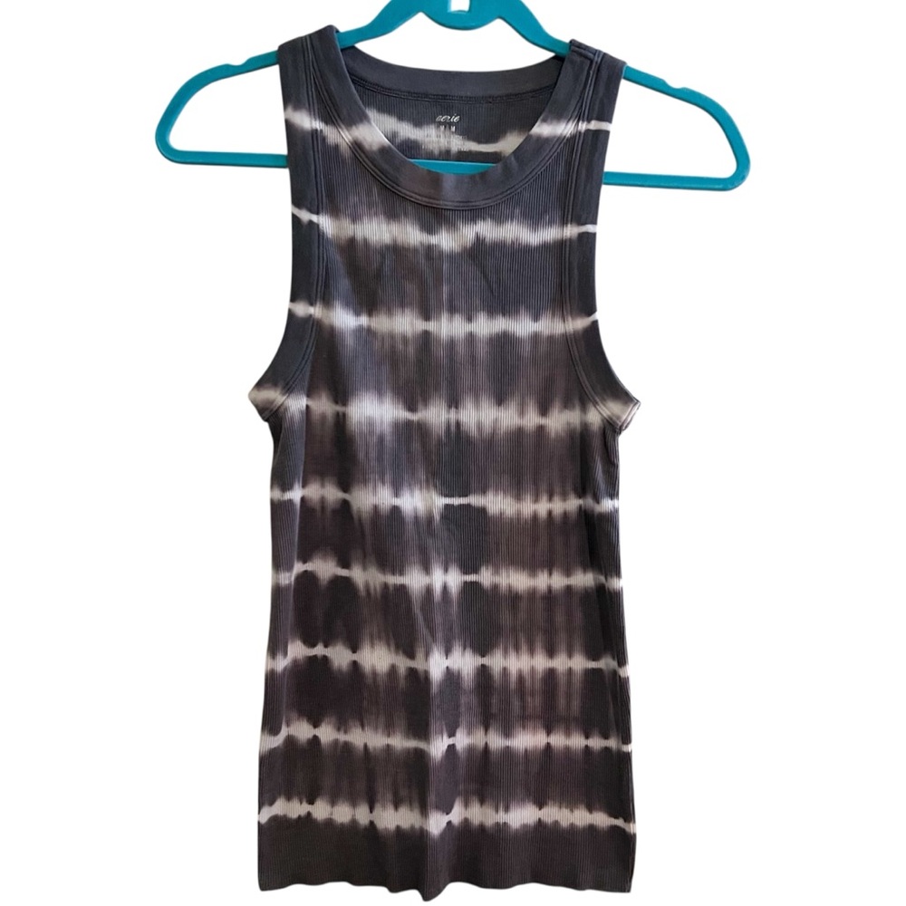 Aerie Women Bundle of 2 Tie Dye Ribbed Tank Tops - Picture 5 of 7